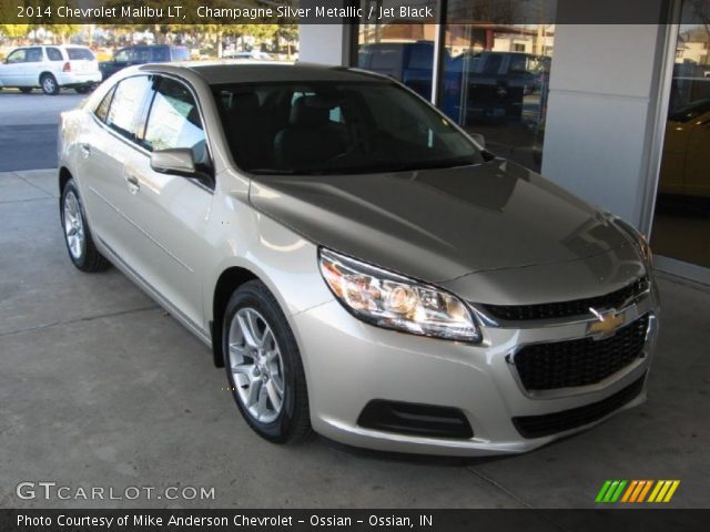 2014 Chevrolet Malibu LT in Champagne Silver Metallic