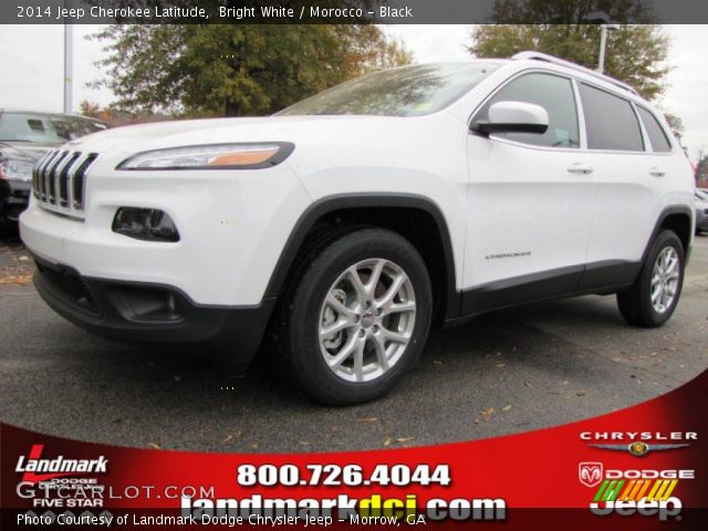 2014 Jeep Cherokee Latitude in Bright White