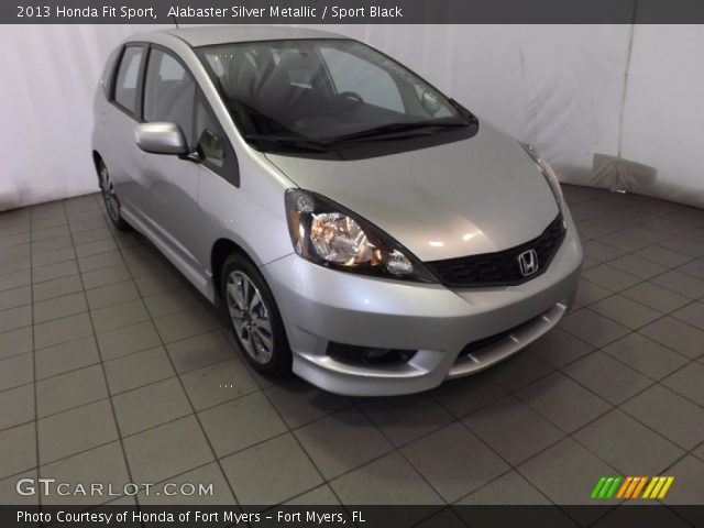2013 Honda Fit Sport in Alabaster Silver Metallic