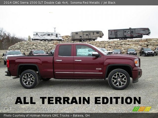 2014 GMC Sierra 1500 SLT Double Cab 4x4 in Sonoma Red Metallic