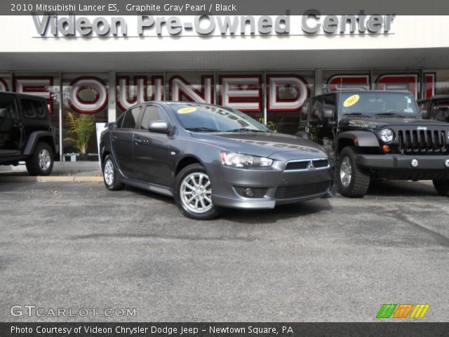 2010 Mitsubishi Lancer ES in Graphite Gray Pearl