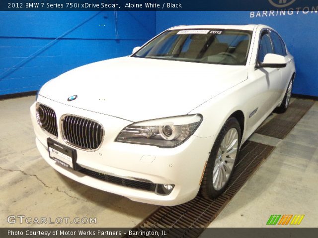 2012 BMW 7 Series 750i xDrive Sedan in Alpine White