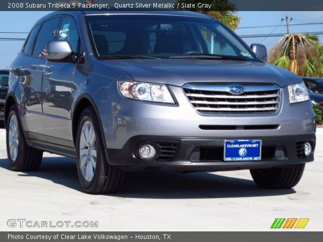 2008 Subaru Tribeca 5 Passenger in Quartz Silver Metallic