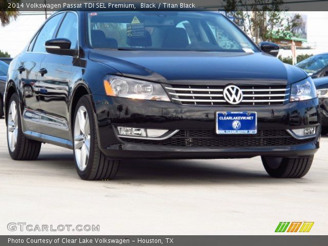 2014 Volkswagen Passat TDI SEL Premium in Black