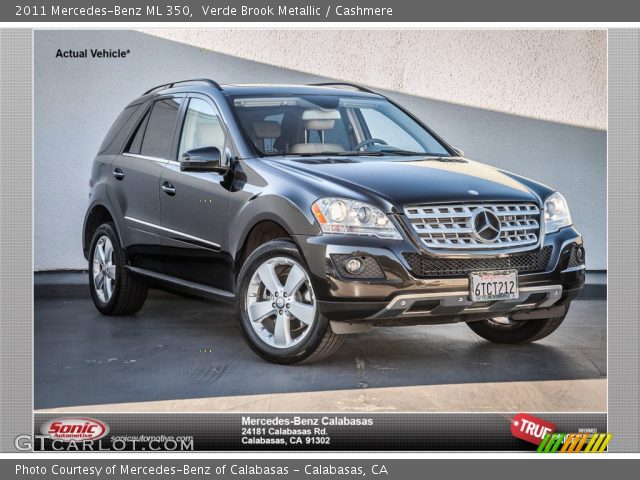 2011 Mercedes-Benz ML 350 in Verde Brook Metallic