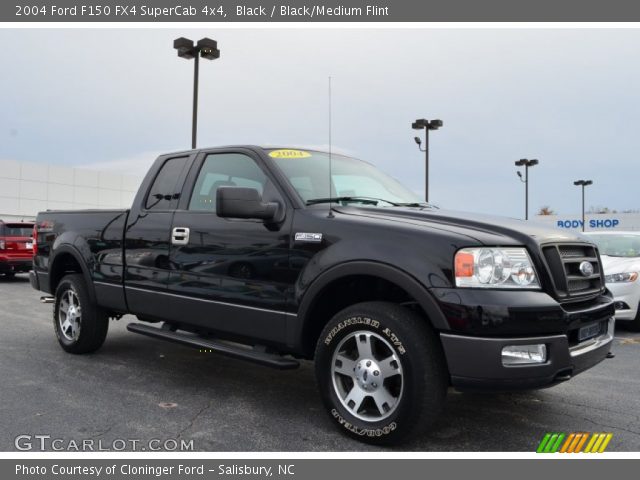 2004 Ford F150 FX4 SuperCab 4x4 in Black
