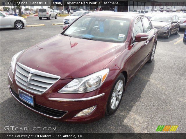 2013 Hyundai Genesis 3.8 Sedan in Cabernet Red Pearl