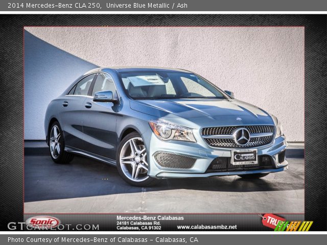 2014 Mercedes-Benz CLA 250 in Universe Blue Metallic