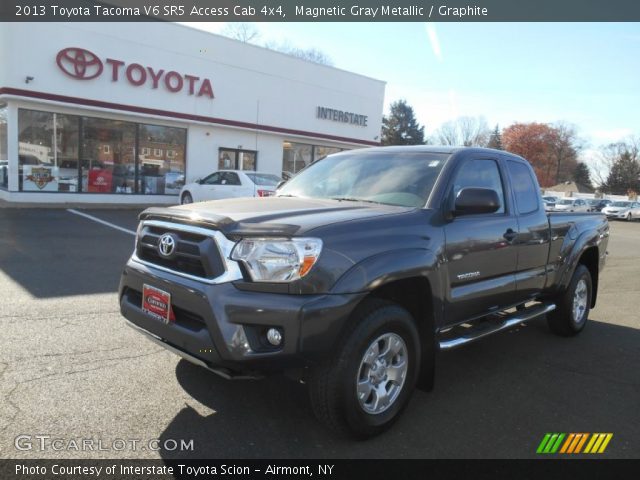 2013 Toyota Tacoma V6 SR5 Access Cab 4x4 in Magnetic Gray Metallic