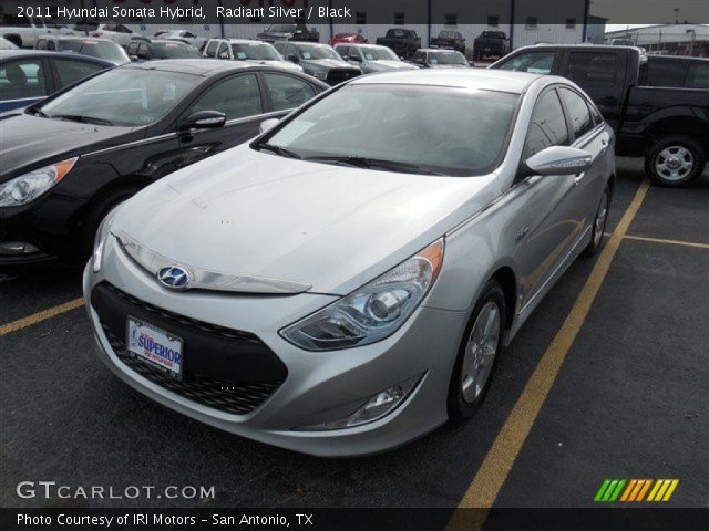 2011 Hyundai Sonata Hybrid in Radiant Silver
