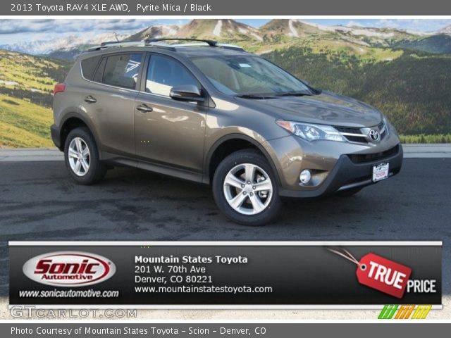 2013 Toyota RAV4 XLE AWD in Pyrite Mica