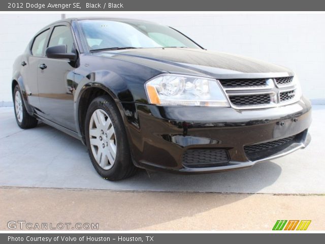 2012 Dodge Avenger SE in Black