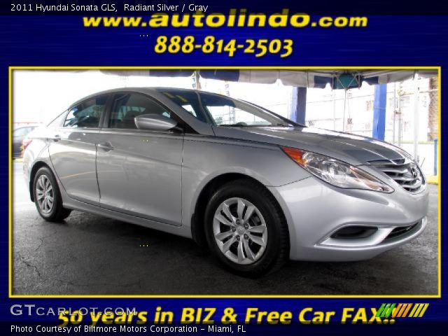 2011 Hyundai Sonata GLS in Radiant Silver