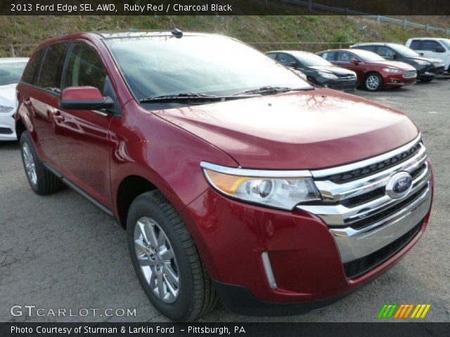 2013 Ford Edge SEL AWD in Ruby Red