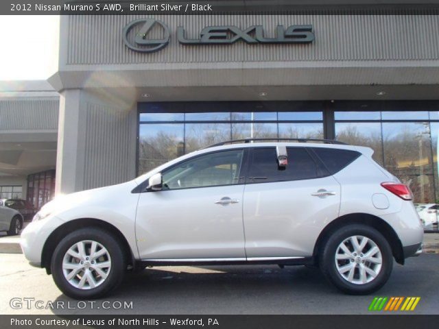 2012 Nissan Murano S AWD in Brilliant Silver