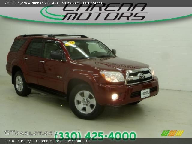 2007 Toyota 4Runner SR5 4x4 in Salsa Red Pearl