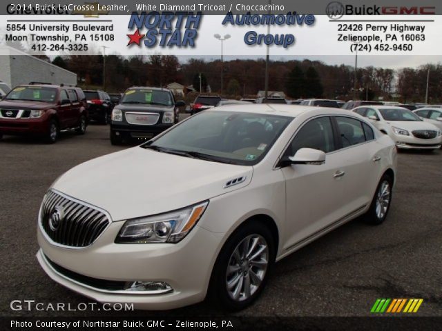 2014 Buick LaCrosse Leather in White Diamond Tricoat