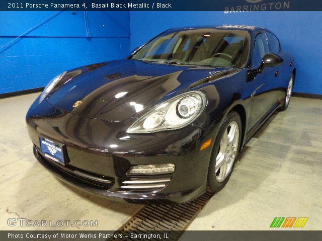 2011 Porsche Panamera 4 in Basalt Black Metallic