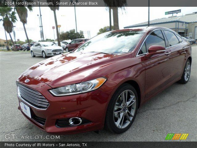 2014 Ford Fusion Titanium in Sunset