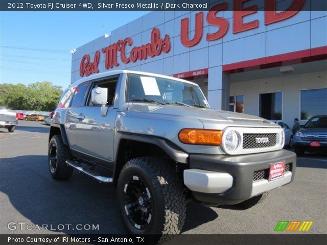 2012 Toyota FJ Cruiser 4WD in Silver Fresco Metallic