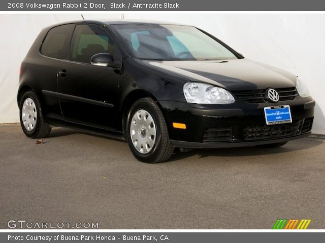2008 Volkswagen Rabbit 2 Door in Black