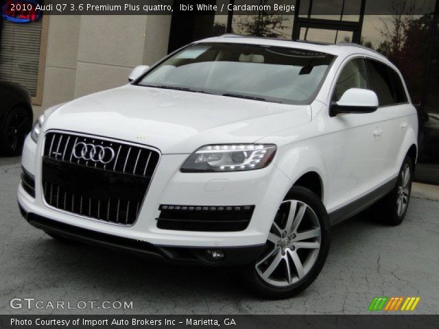 2010 Audi Q7 3.6 Premium Plus quattro in Ibis White