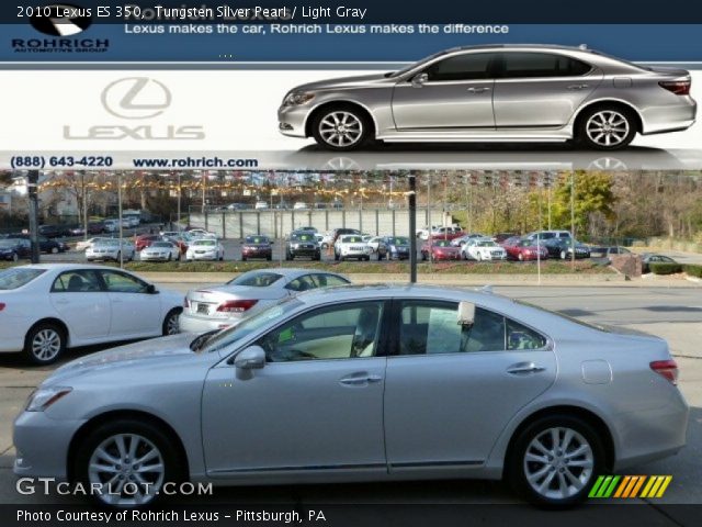 2010 Lexus ES 350 in Tungsten Silver Pearl