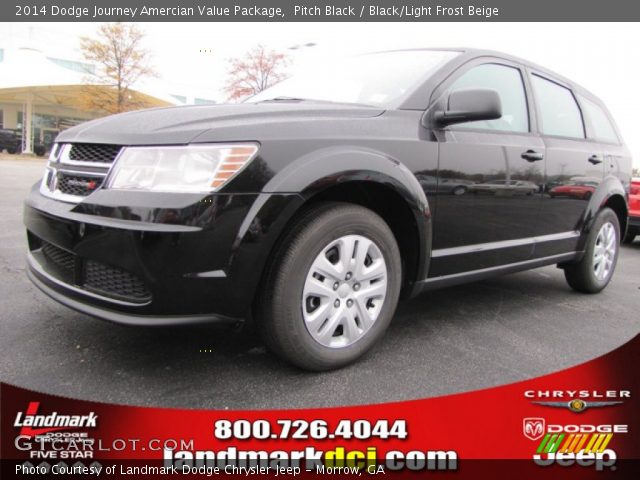 2014 Dodge Journey Amercian Value Package in Pitch Black