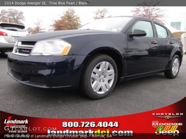 2014 Dodge Avenger SE in True Blue Pearl