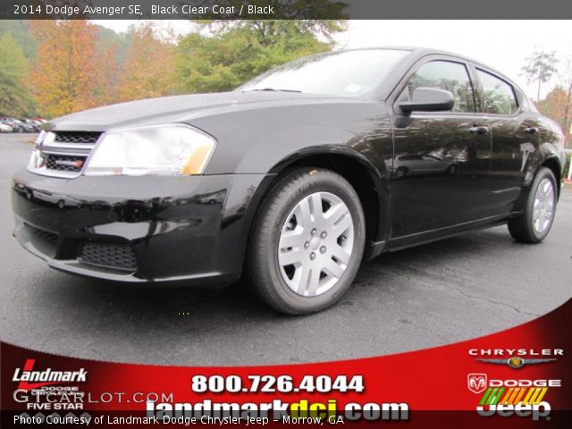 2014 Dodge Avenger SE in Black Clear Coat