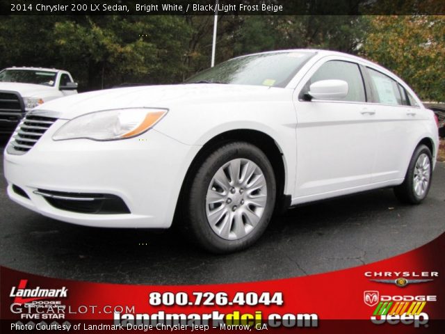 2014 Chrysler 200 LX Sedan in Bright White