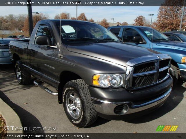 2004 Dodge Ram 1500 SLT Regular Cab 4x4 in Graphite Metallic