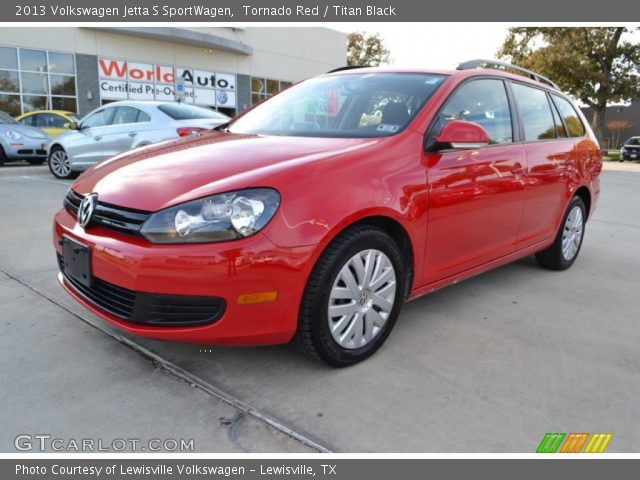 2013 Volkswagen Jetta S SportWagen in Tornado Red