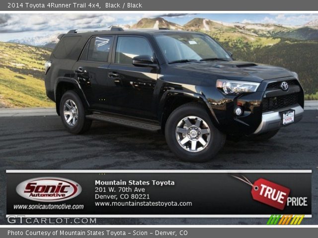 2014 Toyota 4Runner Trail 4x4 in Black