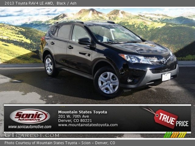 2013 Toyota RAV4 LE AWD in Black