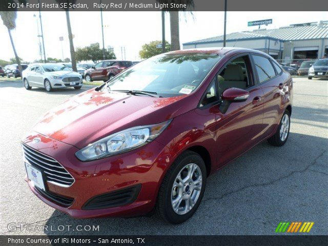 2014 Ford Fiesta SE Sedan in Ruby Red
