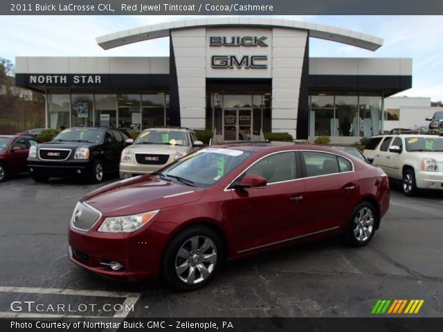 2011 Buick LaCrosse CXL in Red Jewel Tintcoat