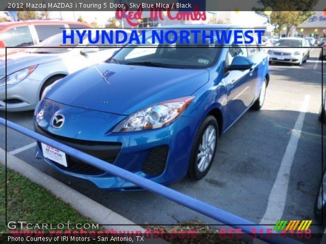 2012 Mazda MAZDA3 i Touring 5 Door in Sky Blue Mica