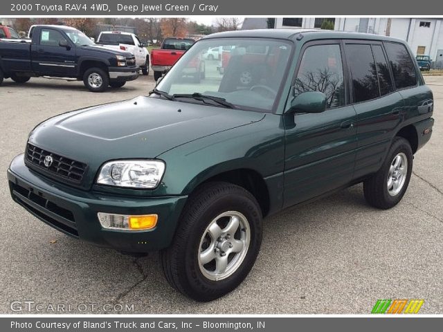 2000 Toyota RAV4 4WD in Deep Jewel Green