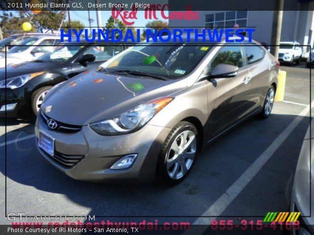 2011 Hyundai Elantra GLS in Desert Bronze