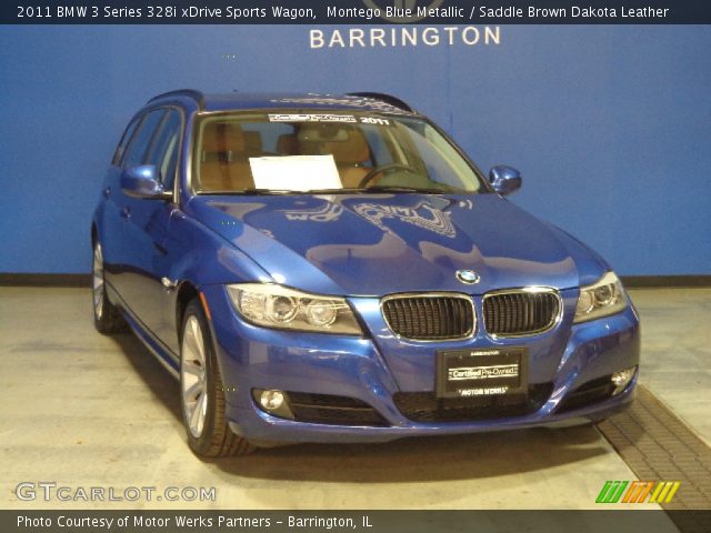 2011 BMW 3 Series 328i xDrive Sports Wagon in Montego Blue Metallic