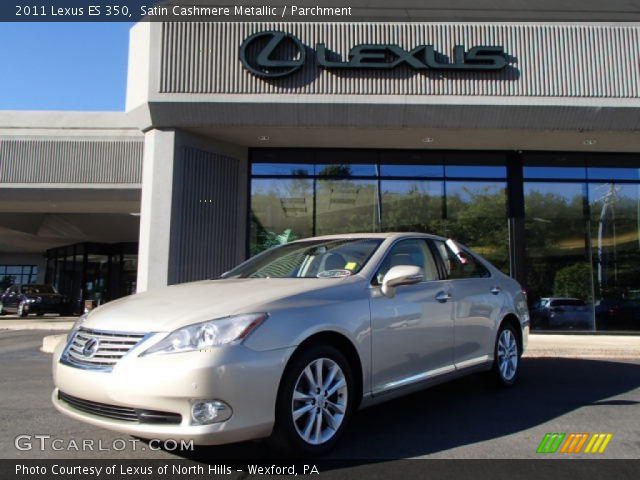 2011 Lexus ES 350 in Satin Cashmere Metallic