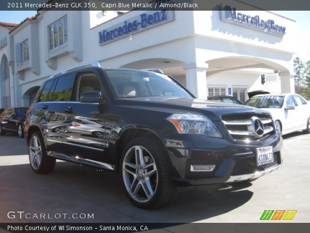 2011 Mercedes-Benz GLK 350 in Capri Blue Metallic