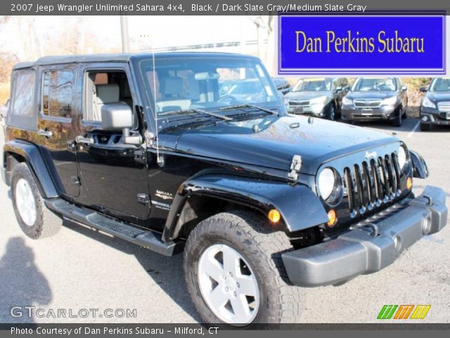 2007 Jeep Wrangler Unlimited Sahara 4x4 in Black