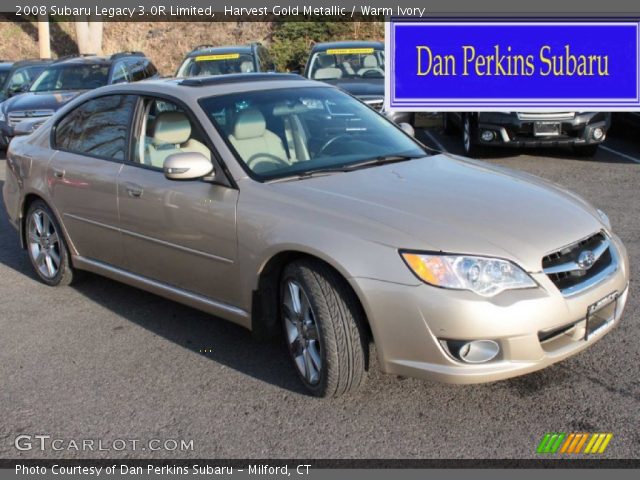 2008 Subaru Legacy 3.0R Limited in Harvest Gold Metallic