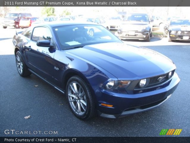2011 Ford Mustang GT Premium Coupe in Kona Blue Metallic