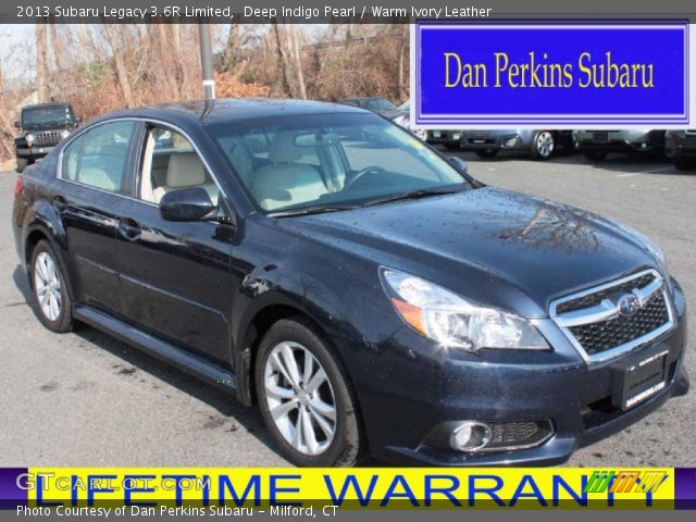 2013 Subaru Legacy 3.6R Limited in Deep Indigo Pearl