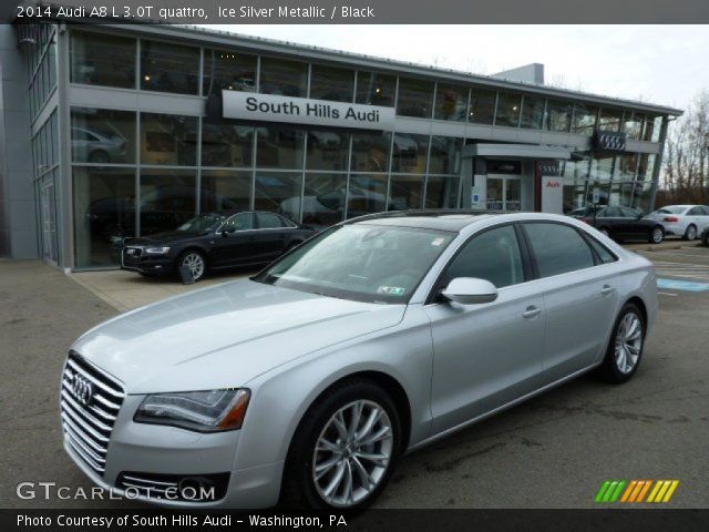 2014 Audi A8 L 3.0T quattro in Ice Silver Metallic