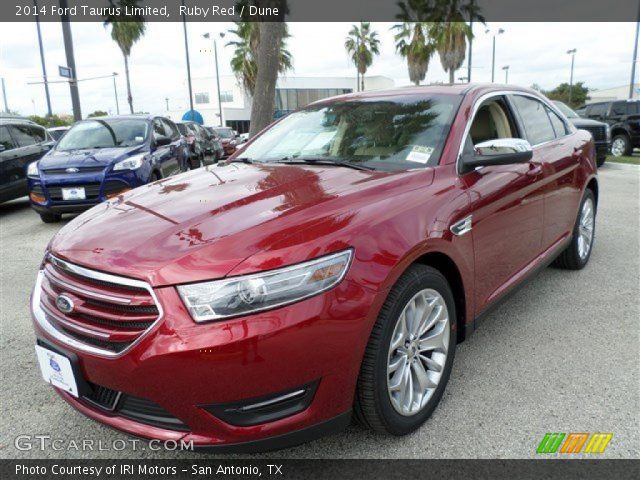 2014 Ford Taurus Limited in Ruby Red