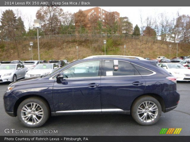 2014 Lexus RX 350 AWD in Deep Sea Mica